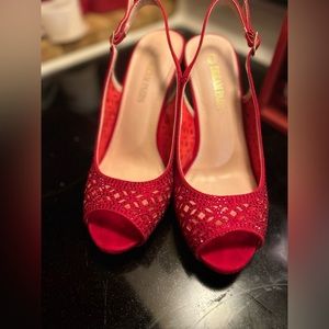 Red high heels